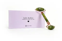 Roller jadeitowy Gua Sha Wałek do masażu twarzy Acus Med - zielony - Pozostałe urządzenia kosmetyczne Roller jadeitowy Gua Sha Wałek do masażu twarzy Acus Med - zielony - Pozostałe urządzenia kosmetyczne - miniaturka - grafika 1