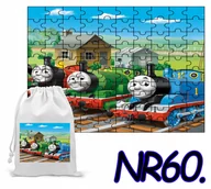 Puzzle - PUZZLE 96 EL. UKŁADANKA PREZENT TOMEK PRZYJACIELE + WORECZEK Z NADRUKIEM - miniaturka - grafika 1