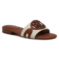 Klapki i japonki damskie - Ralph Lauren Klapki LAUREN Alegra 802826823001 Khaki - miniaturka - grafika 1