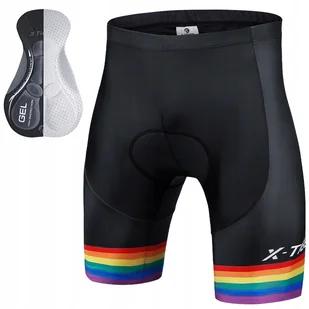 Spodenki Rowerowe Kolarskie Wkładka Męskie Lgbt - Spodenki rowerowe - miniaturka - grafika 1