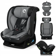 Foteliki samochodowe - Lionelo Fotelik Samochodowy  Izzy I-Size  40-150 Cm 0-36 Kg Black Grey - miniaturka - grafika 1