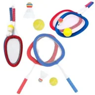 Zabawki i gry sportowe - Zestaw do gry w badmintona - Maksik - miniaturka - grafika 1