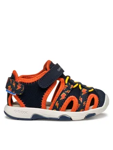 Geox Sandały B Sandal Multy B450FB 014CE C0659 S Granatowy - Buty dla chłopców - miniaturka - grafika 1