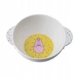 Miseczka dla dzieci z uchwytami, Barbapapa | Petit Jour Paris - Miseczki i talerzyki dla dzieci - miniaturka - grafika 1