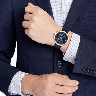 Zegarek ZEGAREK MĘSKI TOMMY HILFIGER 1710475 Henry (zf081a) - Zegarki męskie - miniaturka - grafika 4