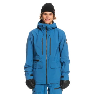 Męska Kurtka ocieplana QUIKSILVER S CARLSON QUEST M SNJT BPCW EQYTJ03391-BPCW – Niebieski - Kurtki narciarskie - miniaturka - grafika 1