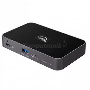 OWC ! OWC Thunderbolt 4 Hub 5Port Kolor CZARNY grey - Akcesoria do komputerów stacjonarnych - miniaturka - grafika 1