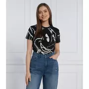 Koszulki i topy damskie - Desigual T-shirt | Regular Fit - miniaturka - grafika 1