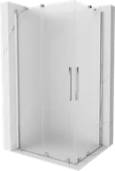 Kabiny prysznicowe - Mexen Velar Duo kabina prysznicowa rozsuwana 90x80 cm, szron, chrom - 871-090-080-32-01 - miniaturka - grafika 1