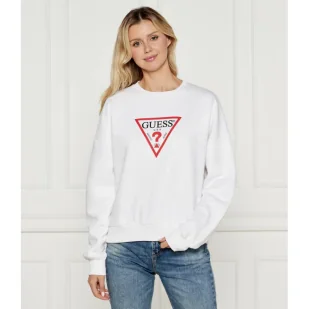 Guess Jeans Bluza | Oversize fit - Bluzy damskie - miniaturka - grafika 1