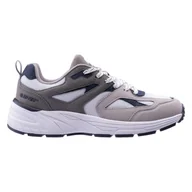 Buty trekkingowe męskie - Męskie Buty HI-TEC CASHI M000254450 – Szary - miniaturka - grafika 1