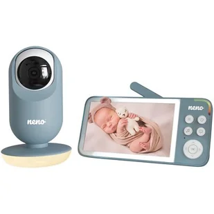 Niania elektroniczna NENO Vedo Niebieski - Elektroniczne nianie i monitory oddechu - miniaturka - grafika 1