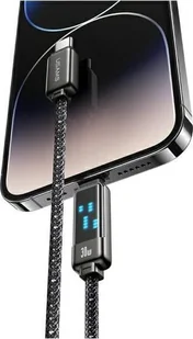 Usams USAMS Kabel USB-C na Lightning 30W 1,2m   Zinc Alloy Fast Charging Data Cable Meteor Series SJ743USB01 (US-SJ743) - Kable USB - miniaturka - grafika 1