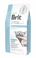 Sucha karma dla kotów - Brit VET Brit Veterinary Diet Obesity Chicken&Pea Sucha Karma dla kota op 5kg - miniaturka - grafika 1