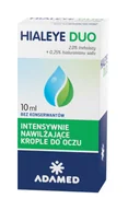 Wzrok i słuch - ADAMED Hialeye Duo 0,25% krople do oczu 10 ml |  OD 199 PLN! - miniaturka - grafika 1