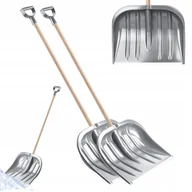 Łopaty i widły - KADAX Łopata Do Śniegu Szufla Duża Odśnieżania Drewniany Trzon Łopaty - miniaturka - grafika 1