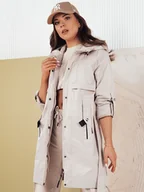 Kurtki damskie - Kurtka parka damska NOLES szara Dstreet TY4279-M - miniaturka - grafika 1