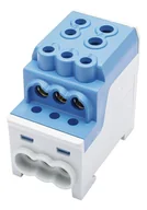 Pozostałe akcesoria sieciowe - SDB 200 Blok rozdzielczy - dystrybucyjny Al/Cu 80030 SIMBLOCK niebieski - miniaturka - grafika 1