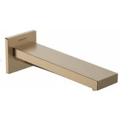 Wylewki do baterii - HANSGROHE 73410140 Tecturis E Wylewka wannowa Brąz Szczotkowany - miniaturka - grafika 1