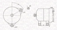 Alternatory - Alternator Magneti Marelli 063731913010 - miniaturka - grafika 1