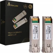 Akcesoria do serwerów - ExtraLink EXTRALINK SFP+ 10G 1310NM SM LC 40KM 2-PACK - miniaturka - grafika 1