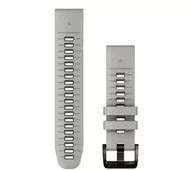 Akcesoria do zegarków - Garmin QuickFit 22 silikon (mglisty szary/ciemnozielony) - miniaturka - grafika 1