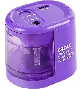 Temperówka automatyczna Eagle EG-5161 fioletowa - Temperówki - miniaturka - grafika 1
