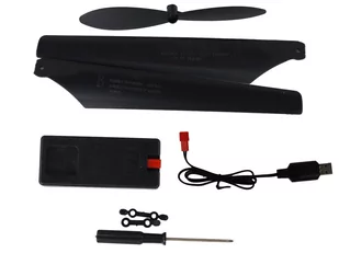 Helikopter RC Śmigłowiec Zdalnie Sterowany Na Pilot 70 cm Czerwony - Akcesoria i części modelarskie - miniaturka - grafika 4