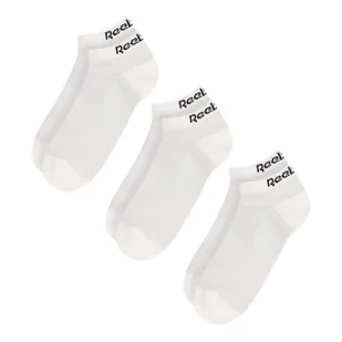 REEBOK TE LOW CUT SOCK 3P GH0409 BIAŁY - Skarpetki damskie - miniaturka - grafika 1