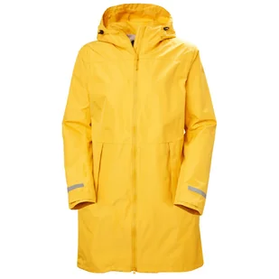 Helly Hansen Lisburn, płaszcz przeciwdeszczowy, damski, żółty - Płaszcze damskie - miniaturka - grafika 1