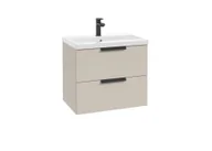 Szafki łazienkowe - Szafka łazienkowa pod umywalkę Defra Faro 60 cm szary kaszmir mat 001-D-06071 - miniaturka - grafika 1