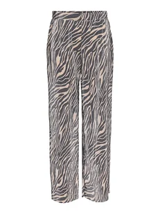 JDY Spodnie w kolorze szaro-beżowym - Spodnie damskie - miniaturka - grafika 1