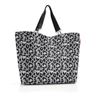 Torby i wózki na zakupy - Torba shopper xl, leo nero RZU7080 - miniaturka - grafika 1