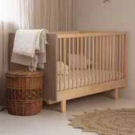 Komody dla dzieci - Łóżko 70 x 140 cm basic trufla - miniaturka - grafika 1