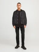 Spodnie męskie - Jack & Jones Dżinsy - Regular fit - w kolorze czarnym - miniaturka - grafika 1