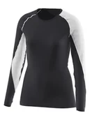 Koszulki sportowe damskie - Löffler Koszulka funkcyjna "Transtex®" w kolorze czarnym - miniaturka - grafika 1