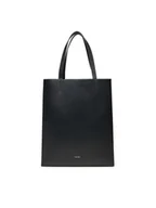 Torebki damskie - Calvin Klein Torebka Line Lthr Ns Tote 43 LV04F3000G Czarny - miniaturka - grafika 1