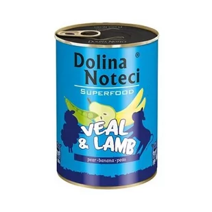 Dolina Noteci Premium SuperFood cielęcina i jagnięcina 400 g - Mokra karma dla psów - miniaturka - grafika 2