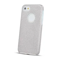 Etui i futerały do telefonów - TelForceOne Nakładka Glitter 3w1 do iPhone 13 6,1" srebrna - miniaturka - grafika 1