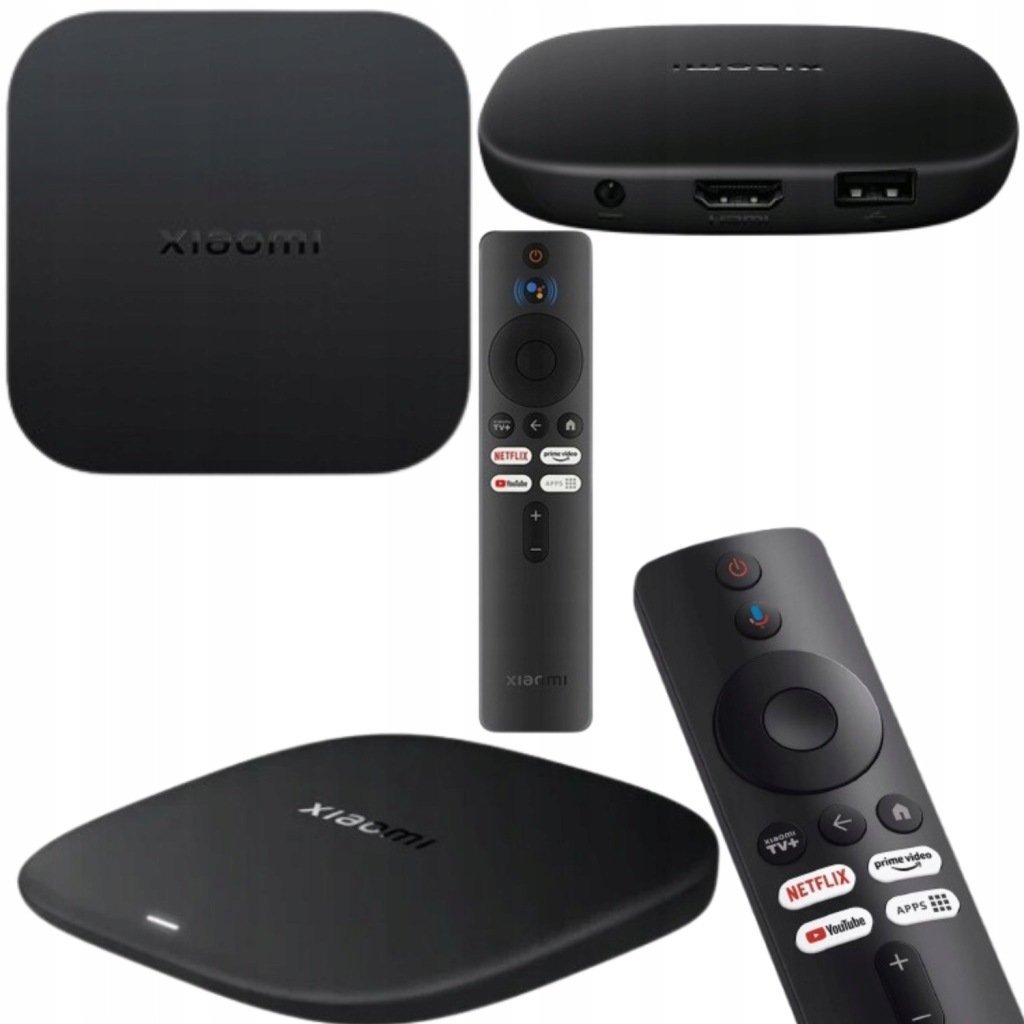 XIAOMI ODTWARZACZ MULTIMEDIALNY TV BOX S 3 GENERACJI 4K 32GB WIFI6