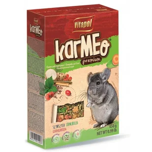 VITAPOL Karmeo Premium - Pokarm dla szynszyli (kartonik) - Karma dla gryzoni - miniaturka - grafika 1
