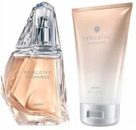 Wody i perfumy damskie - Avon Perceive Cashmere Woda perfumowana 50 ml 150 ml balsam do ciała - miniaturka - grafika 1