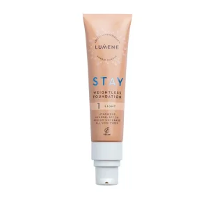 Lumene Stay SPF30 długotrwały podkład 1 Light - Podkłady do twarzy - miniaturka - grafika 1