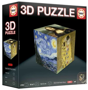 Puzzle 3D - Sztuka 6 x 36 el. - Puzzle - miniaturka - grafika 1