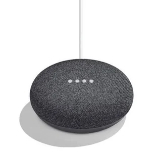 Google Home Mini Czarny - Asystenci głosowi - miniaturka - grafika 1