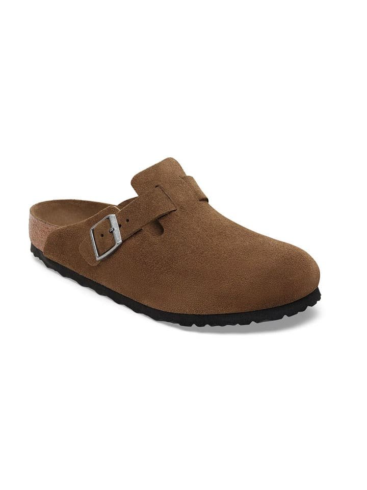 Birkenstock Skórzane chodaki 