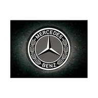Dekoracje domu - 14390 Magnes Mercedes-Benz - Logo Black - miniaturka - grafika 1