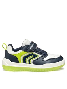 Geox Sneakersy J Buzzerlight J55MCB 0FE14 C0749 DD Granatowy - Buty dla chłopców - miniaturka - grafika 1