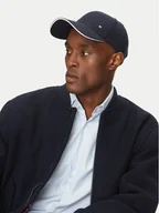 Czapki i chusty sportowe męskie - Tommy Hilfiger Czapka z daszkiem Corp Flannel AM0AM13164 Granatowy - miniaturka - grafika 1