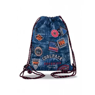 Worek Sportowy Blue Badges B Sprint Coolpack - Worki na buty - miniaturka - grafika 1